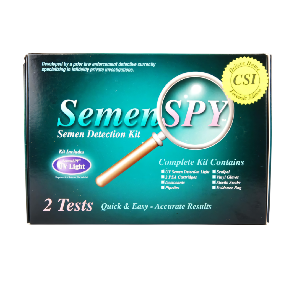 衛生日用品 Semen SPY London Spy Shop | Deluxe Semen Detection Kit With UV Lamp